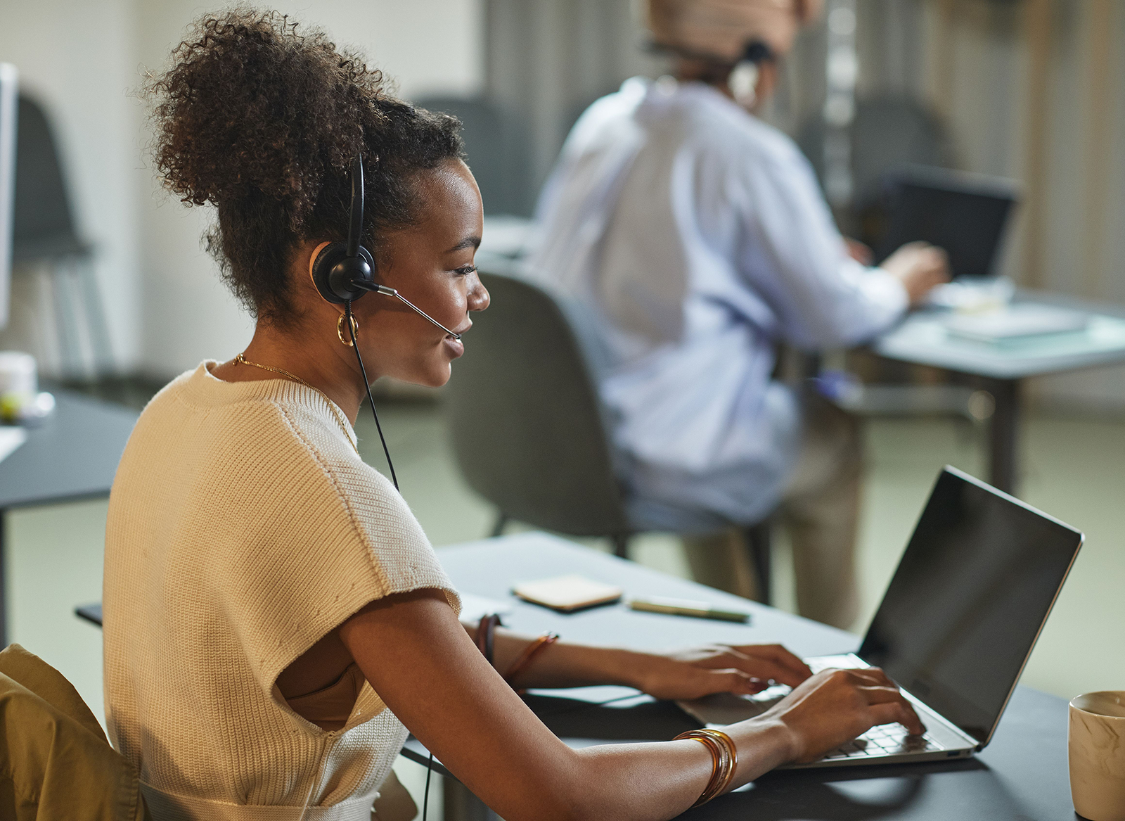 Outbound calling support team